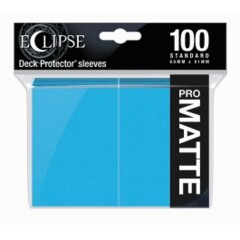 Ultra Pro - Pro Matte Eclipse: Deck Protector 100 Count Pack - Sky Blue